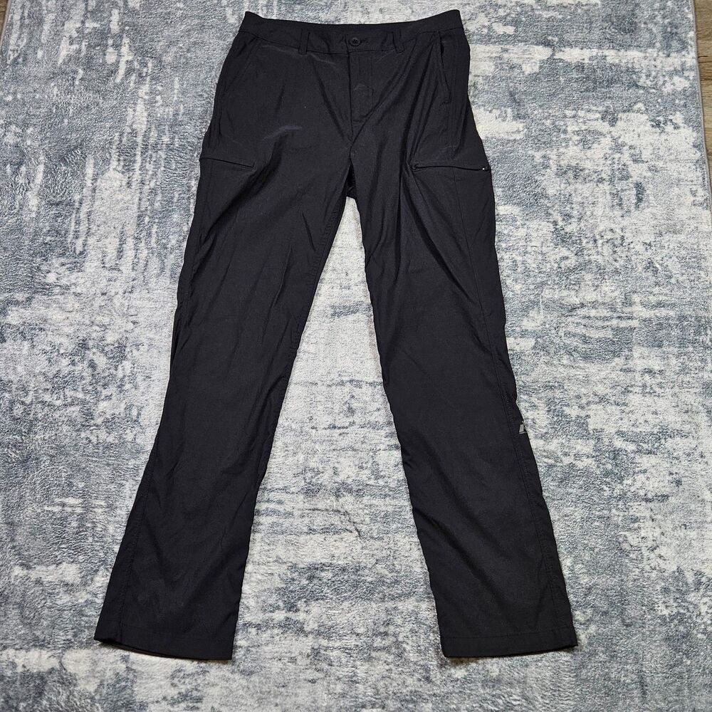 Eddie Bauer First Ascent Women Cargo Hiking Pants 10 Nylon Blend Zip Camping